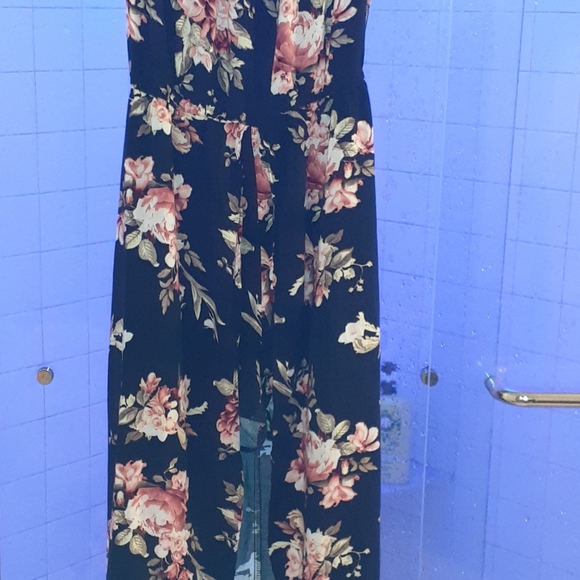 FLORAL DRESS/ROMPER - Picture 4 of 4